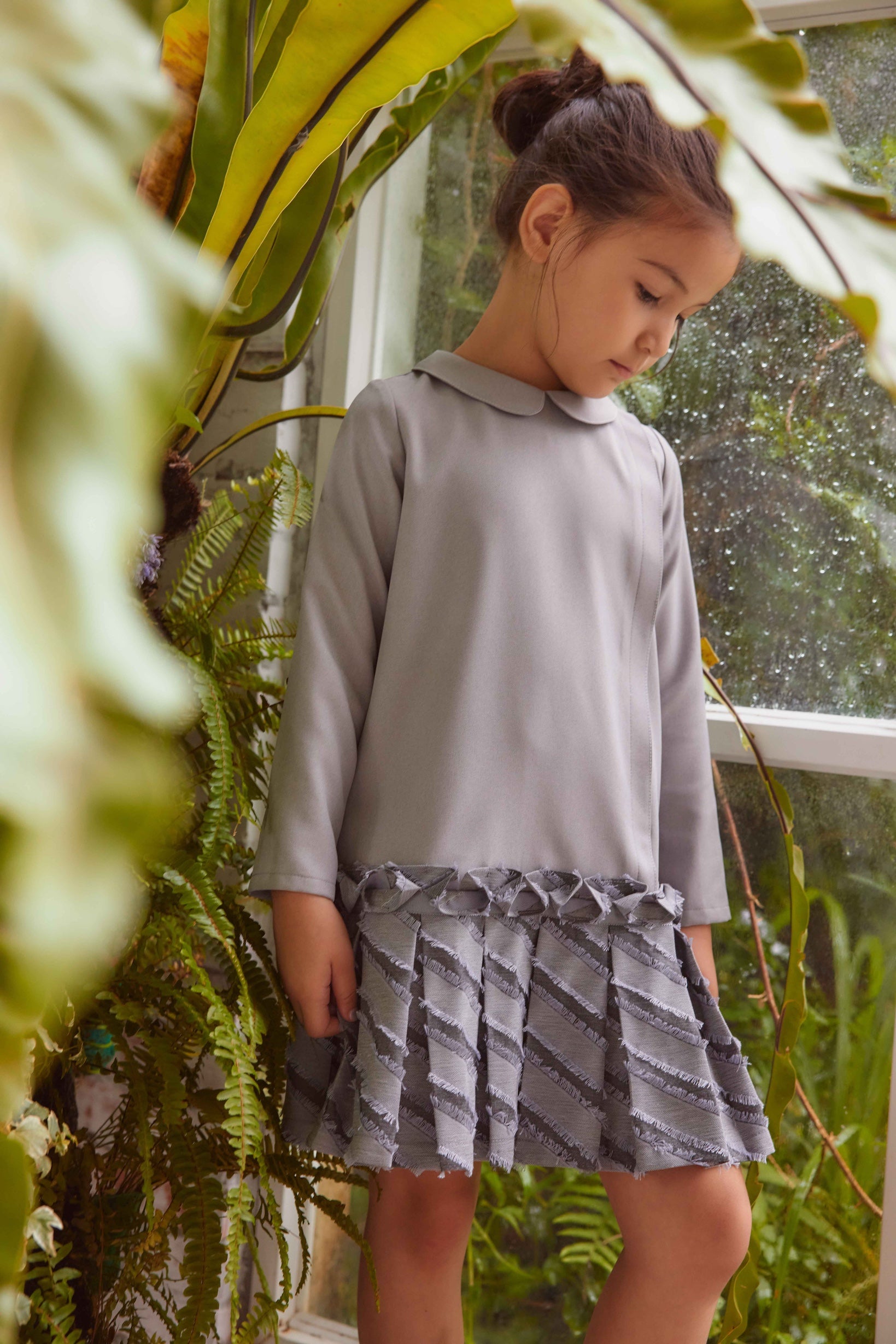 【予約商品】ベラのエレガントプリーツスカートワンピース