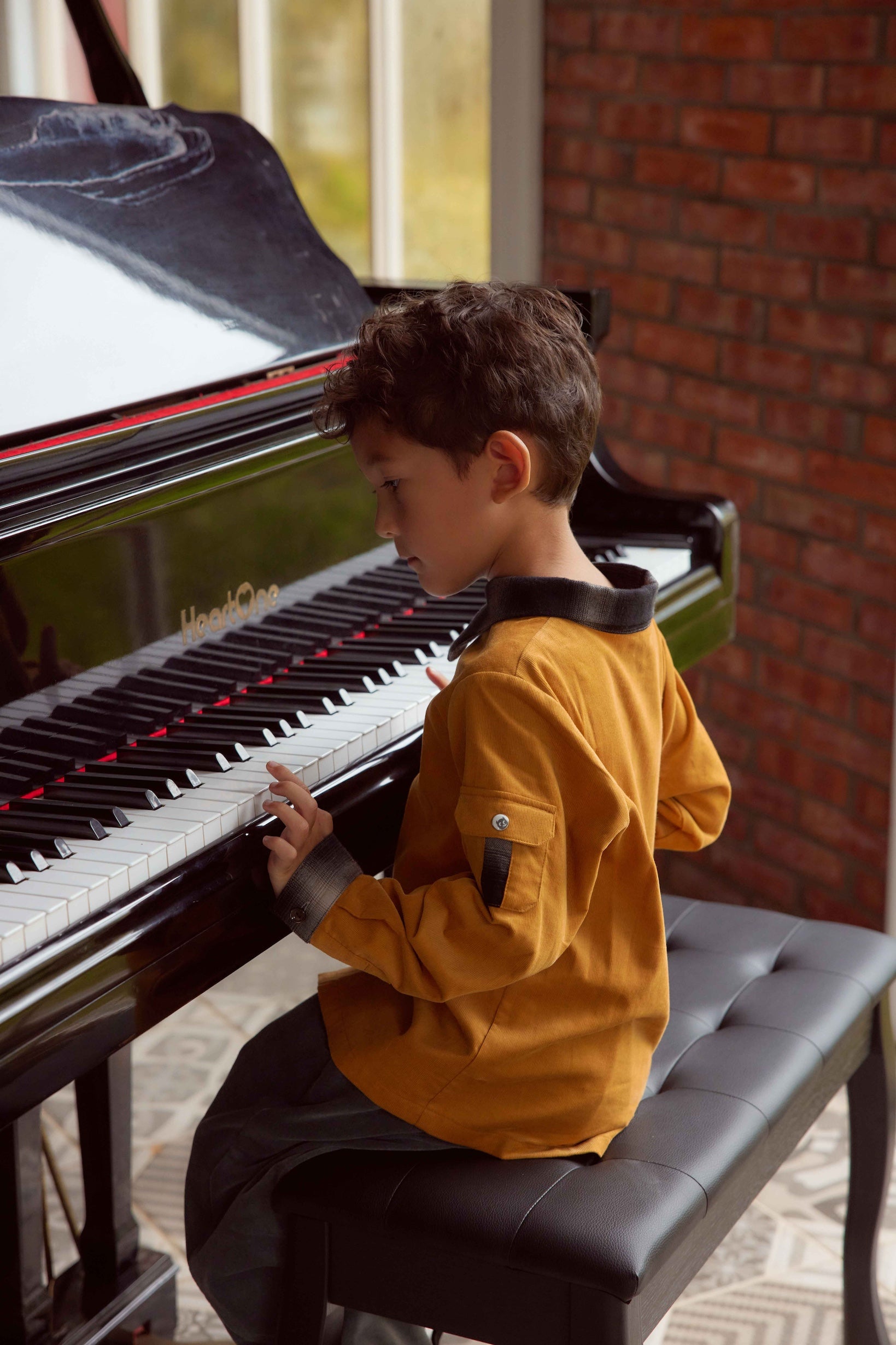 Luxuryコレクション - アシンメトリックランバーシャツ