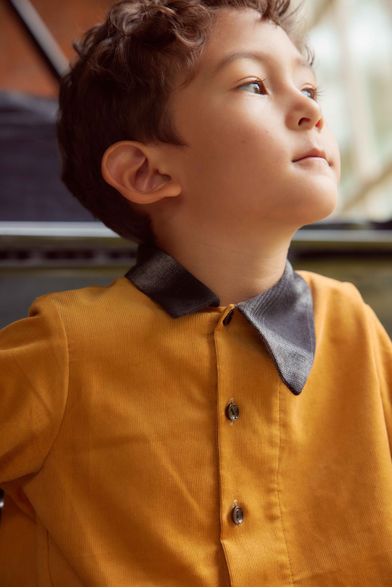 Luxuryコレクション - アシンメトリックランバーシャツ