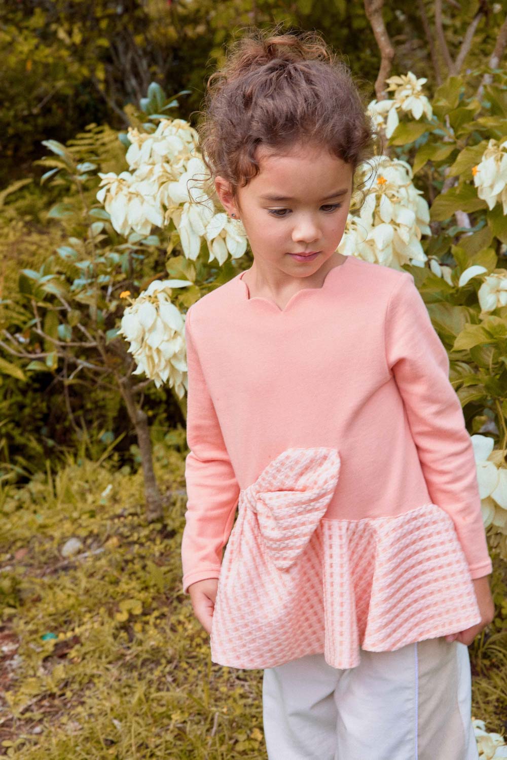 Convallariaドレーピングトップス