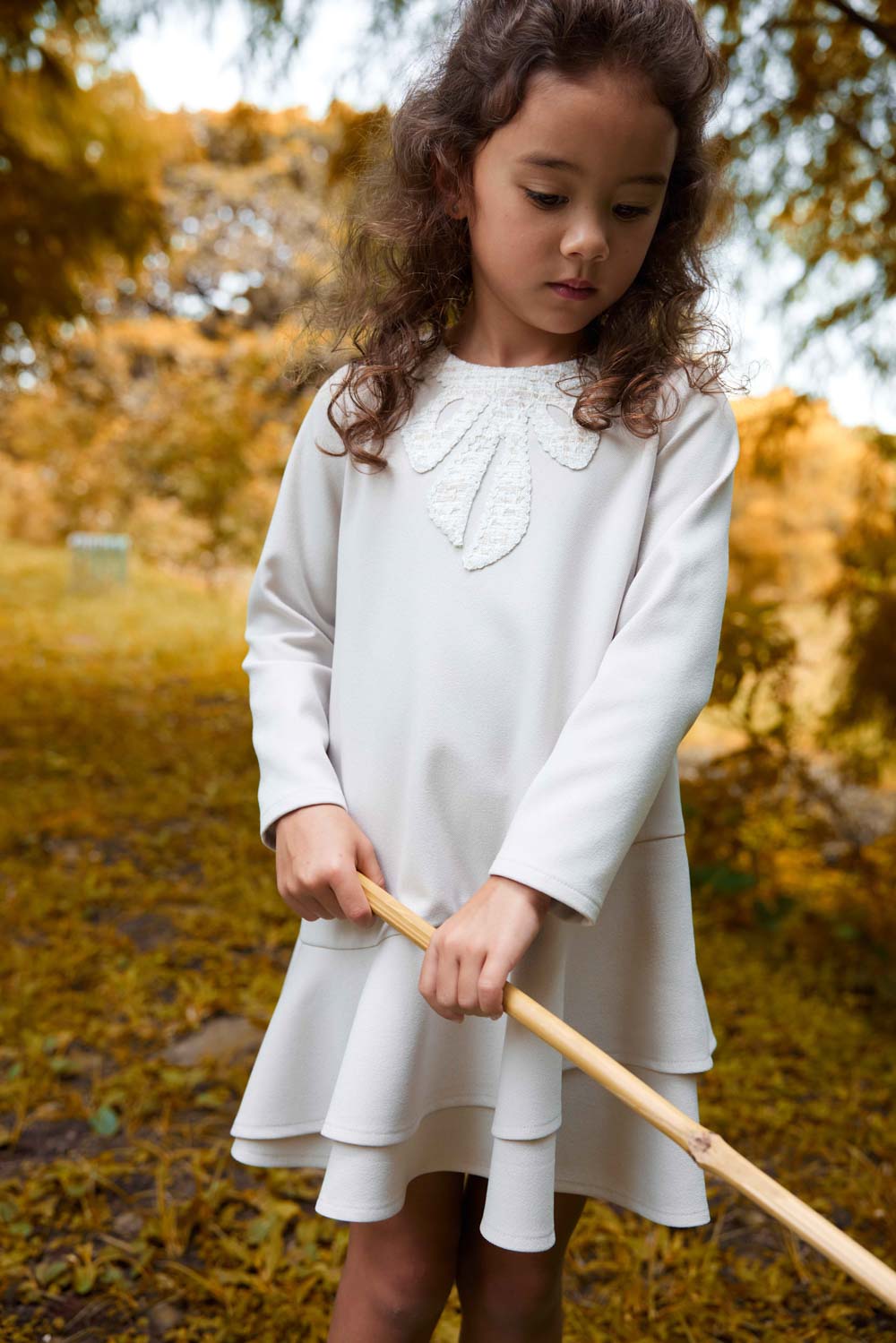 Luxuryコレクション - リボンモチーフスクールワンピース