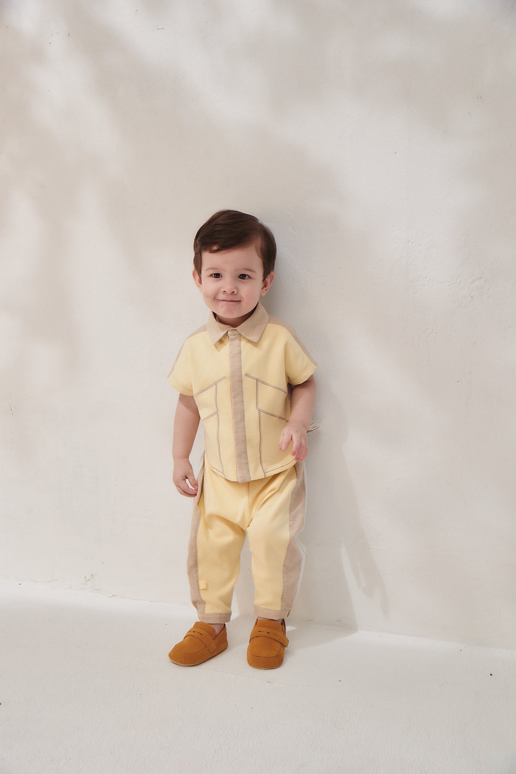 Main コレクション: bbcトレンドキッズ刺繍ポケットスポーティシャツ