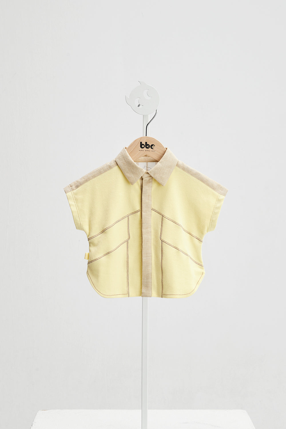 Main コレクション: bbcトレンドキッズ刺繍ポケットスポーティシャツ