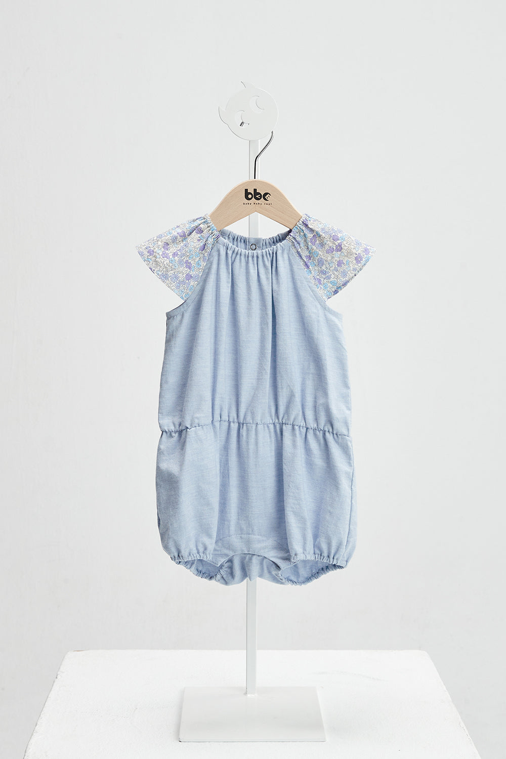 Main コレクション: Floral フローラル切替えロンパース