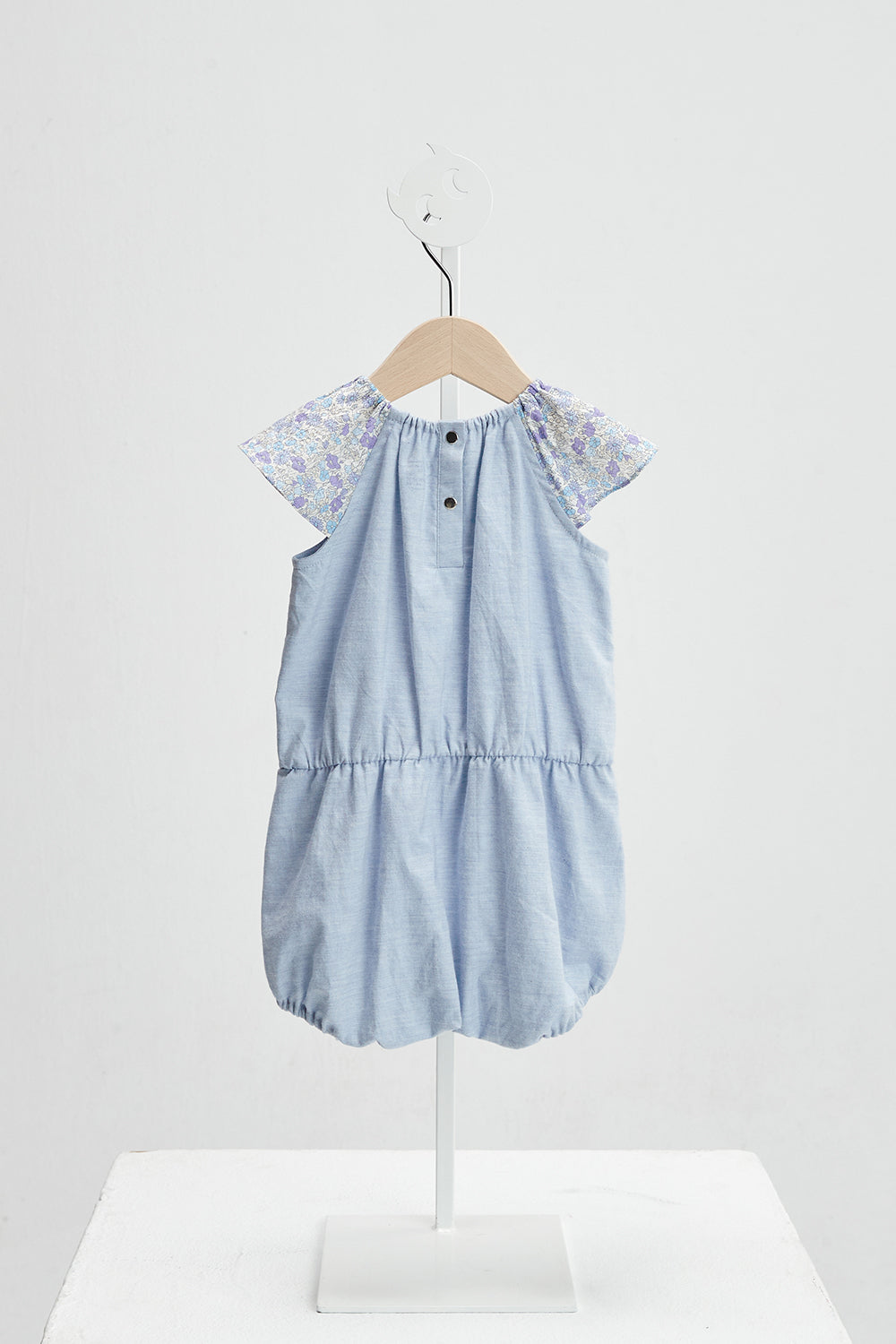 Main コレクション: Floral フローラル切替えロンパース