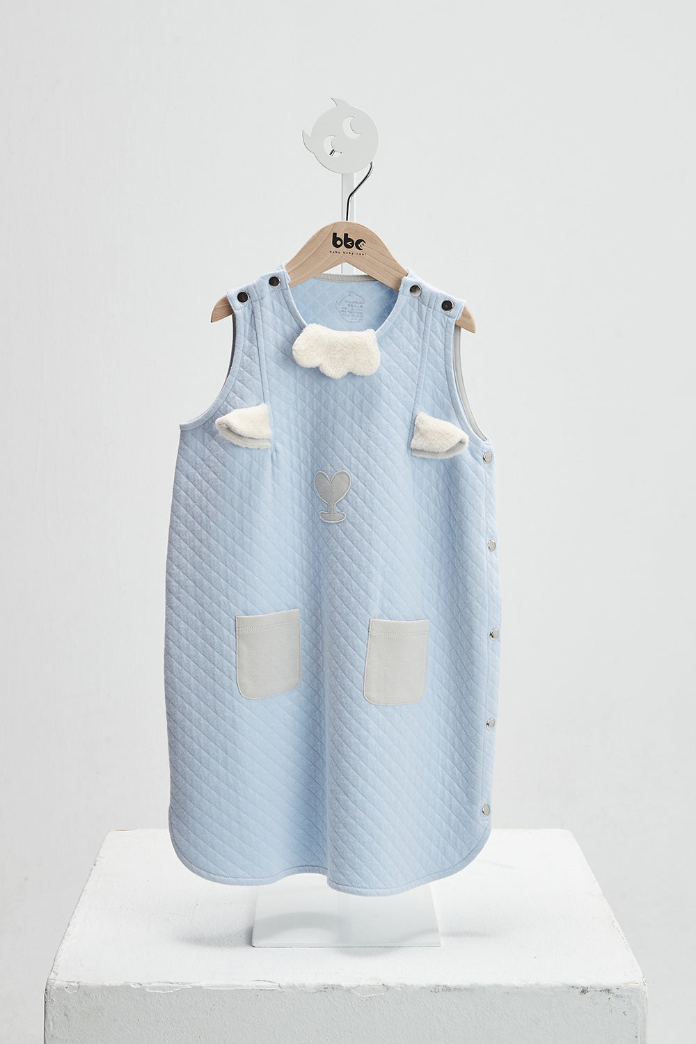 Happy Faceコレクション - 眠れる子羊フェイススリーパー(厚手シングル)