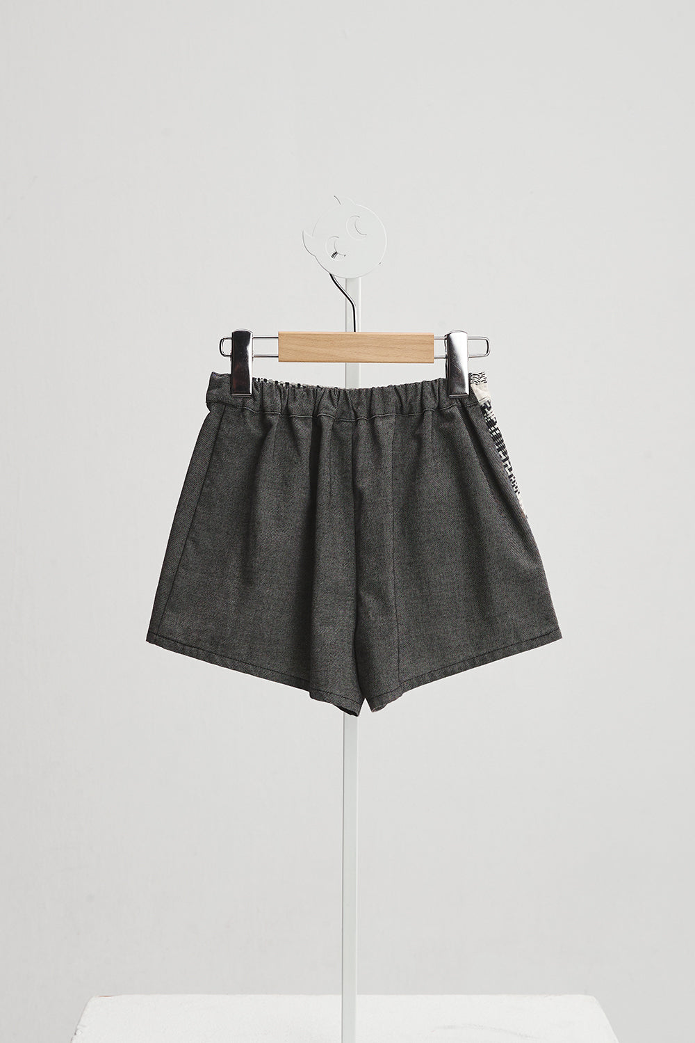 Luxuryコレクション: Mode - モダンデニム切替えキュロットスカート