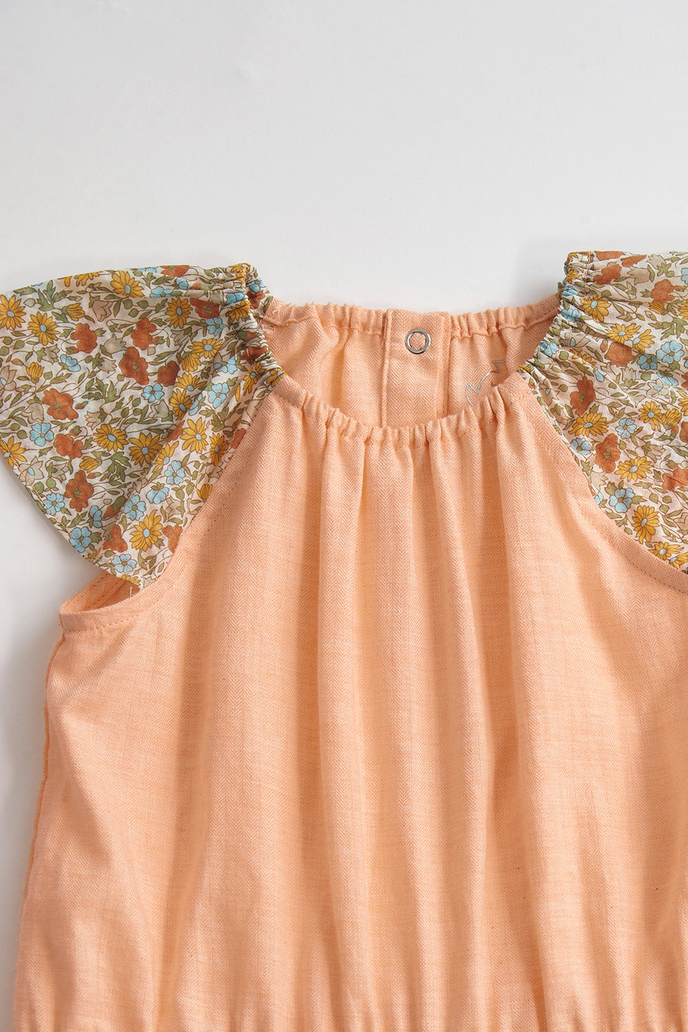 Main コレクション: Floral フローラル切替えロンパース