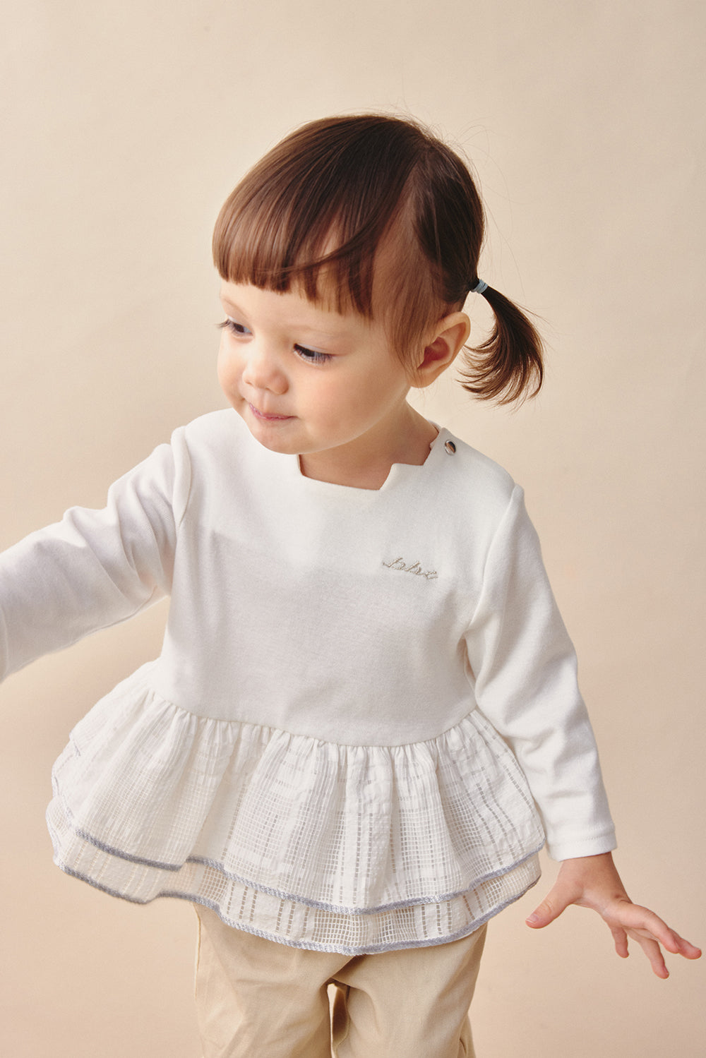 【予約商品】Mainコレクション:Moon Petalsフリルスカートトップス