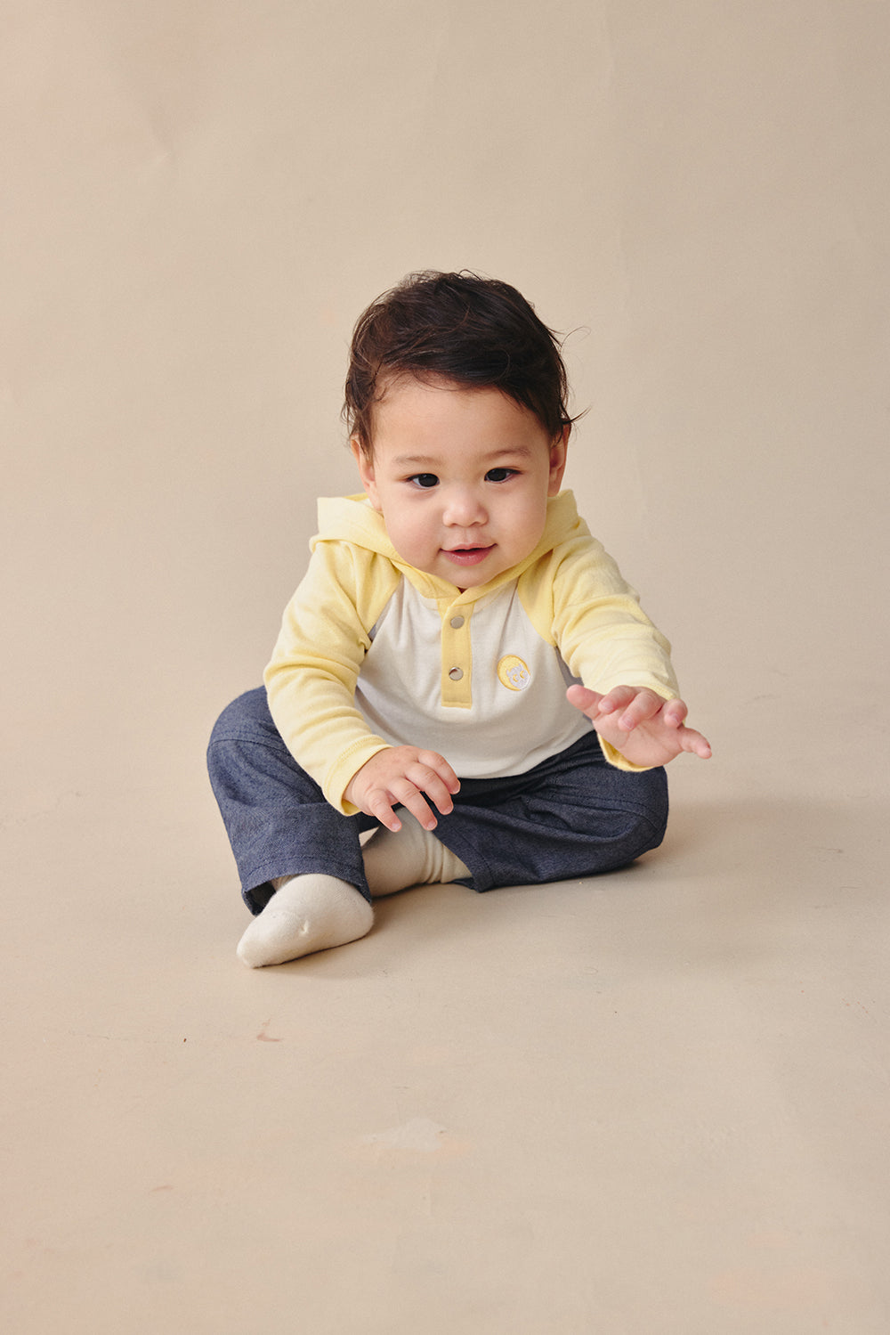 【予約商品】Mainコレクション:Motionフード付トップス