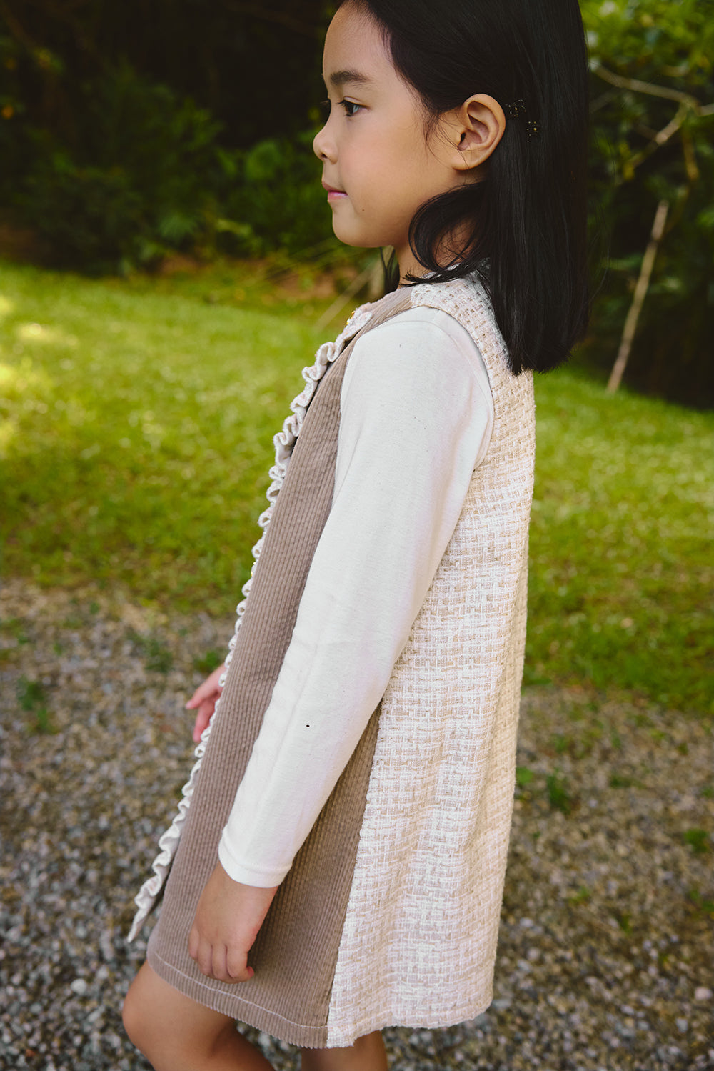 【予約商品】Luxuryコレクション:Frosted Knit ノースリーブワンピース