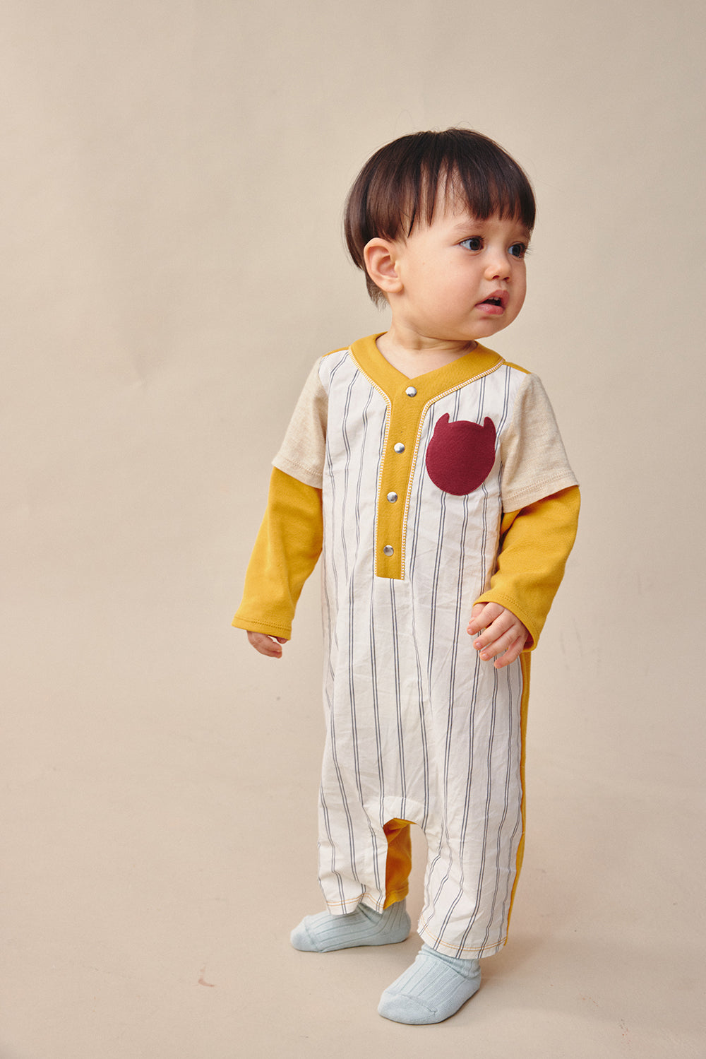 【予約商品】Mainコレクション:Cozy Catcherベースボールカバーオール