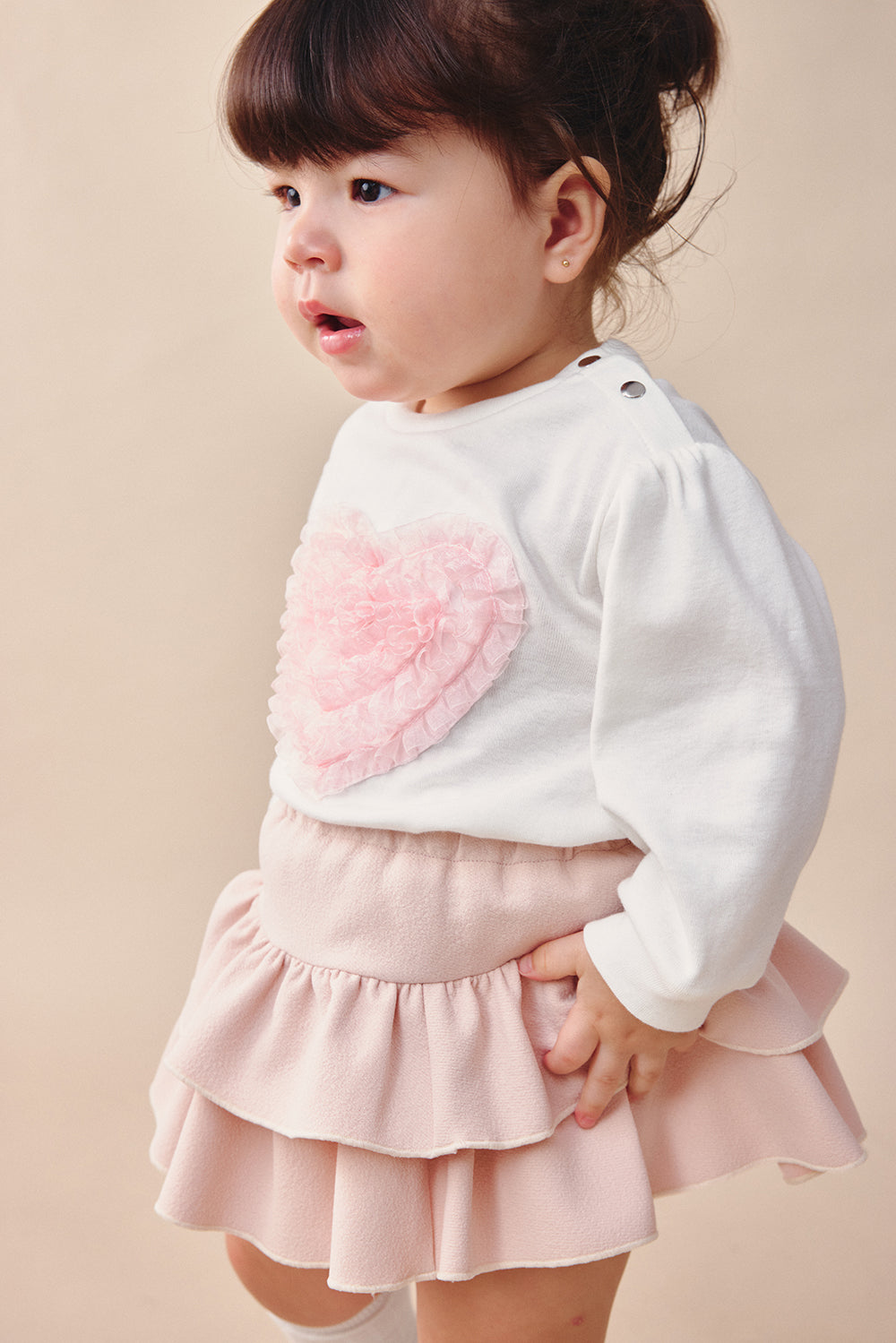 【予約商品】Mainコレクション:Twinkle Heartハートトップス