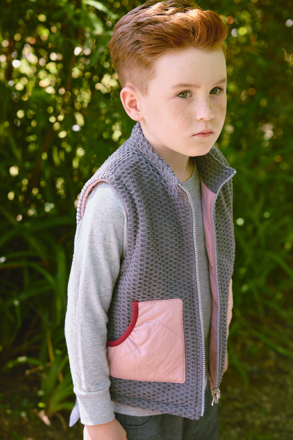 【予約商品】Luxuryコレクション:Mini Bearリバーシブルベスト