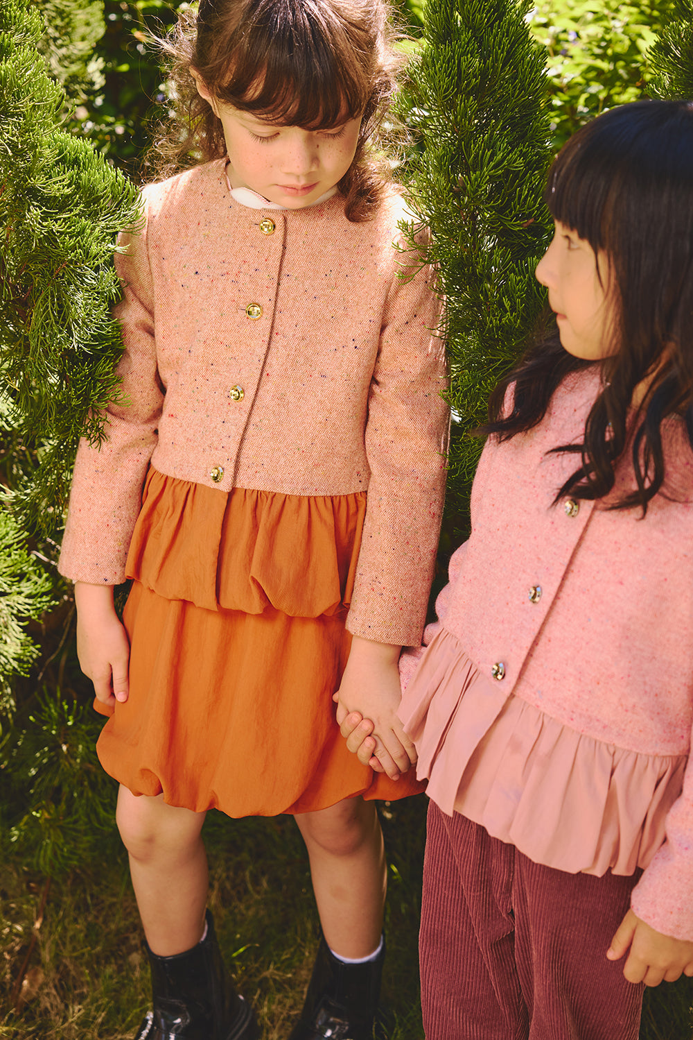 【予約商品】Luxuryコレクション:Jardin Bloom ウールツイードジャケット