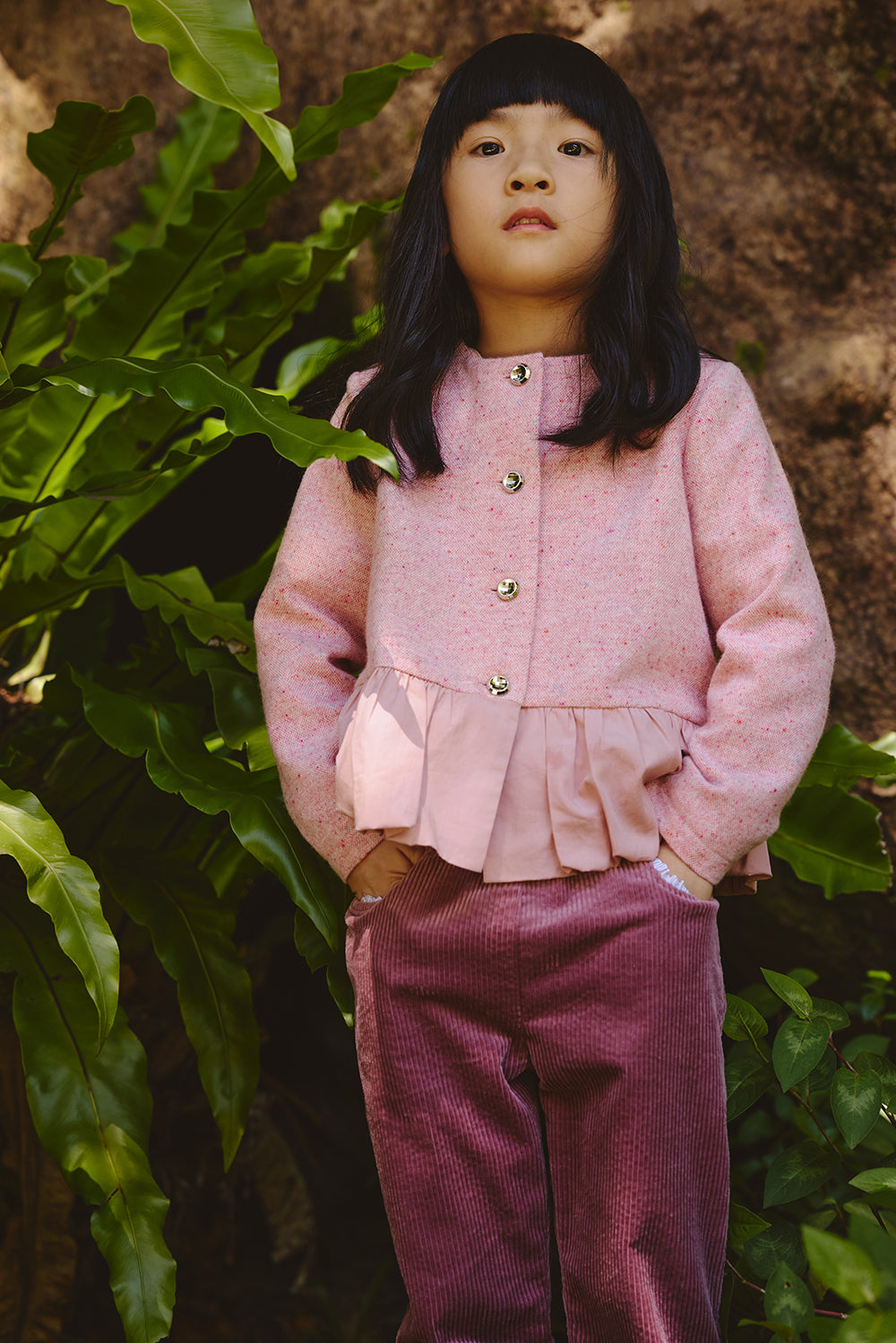 【予約商品】Luxuryコレクション:Wiggle コーディロイロングパンツ