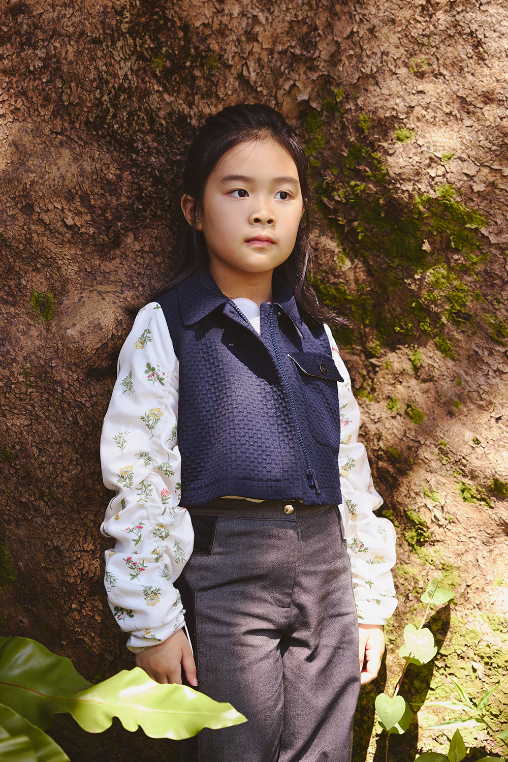 【予約商品】Luxuryコレクション:両袖ドローストリングショートジャケット