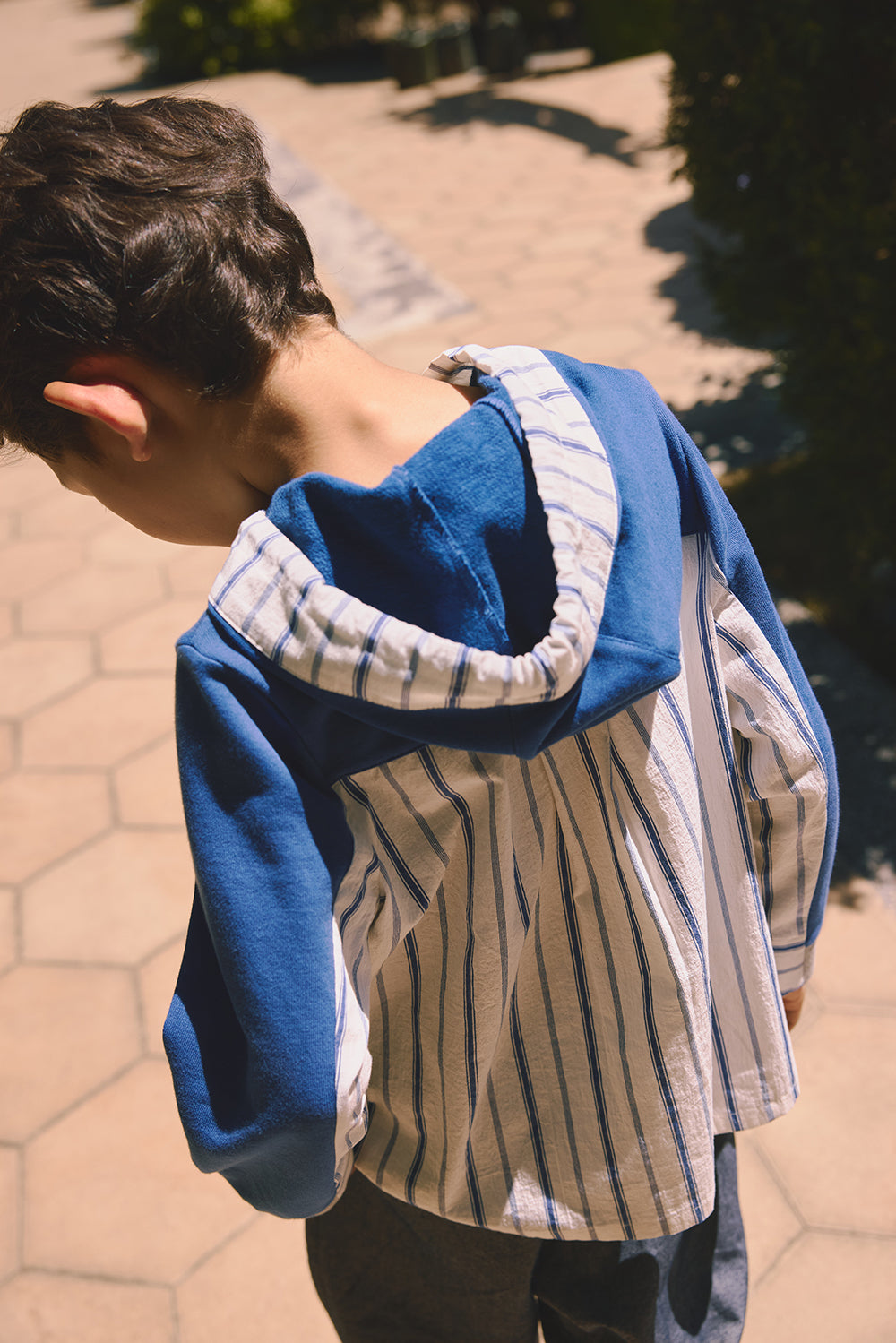 【予約商品】Mainコレクション:Sprout切替えパーカー