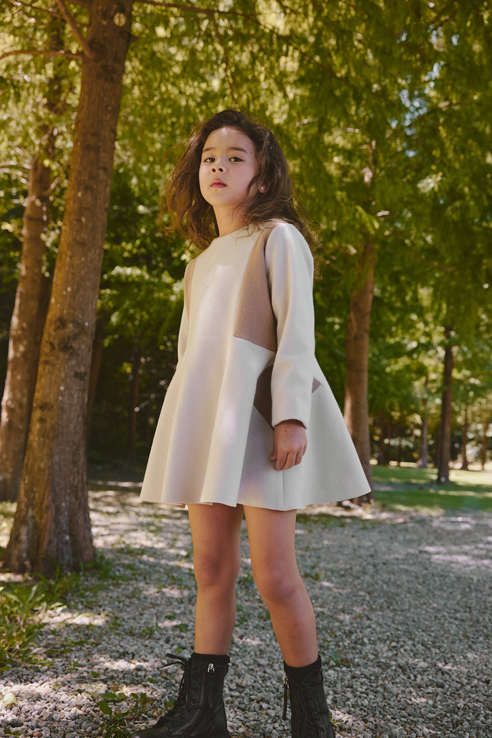 【予約商品】Mainコレクション:スター切替えワンピース