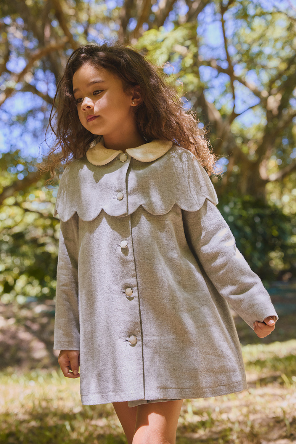 【予約商品】Mainコレクション:Cupcake 花びらツーピースコート