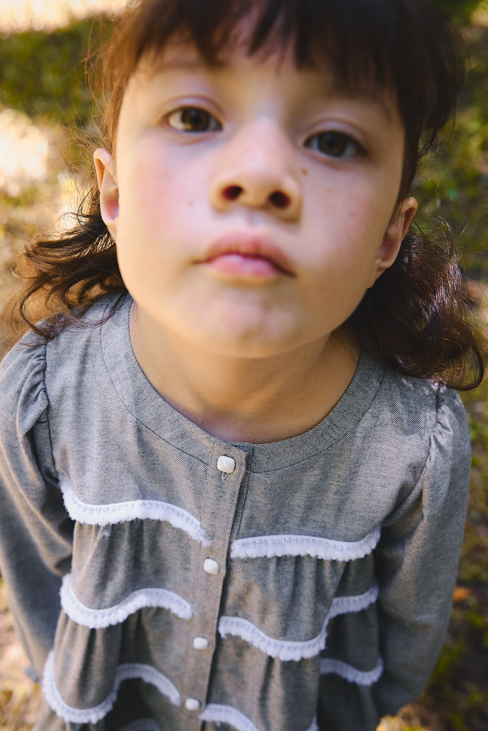 【予約商品】Mainコレクション:Tiny Twirl ティアードワンピース