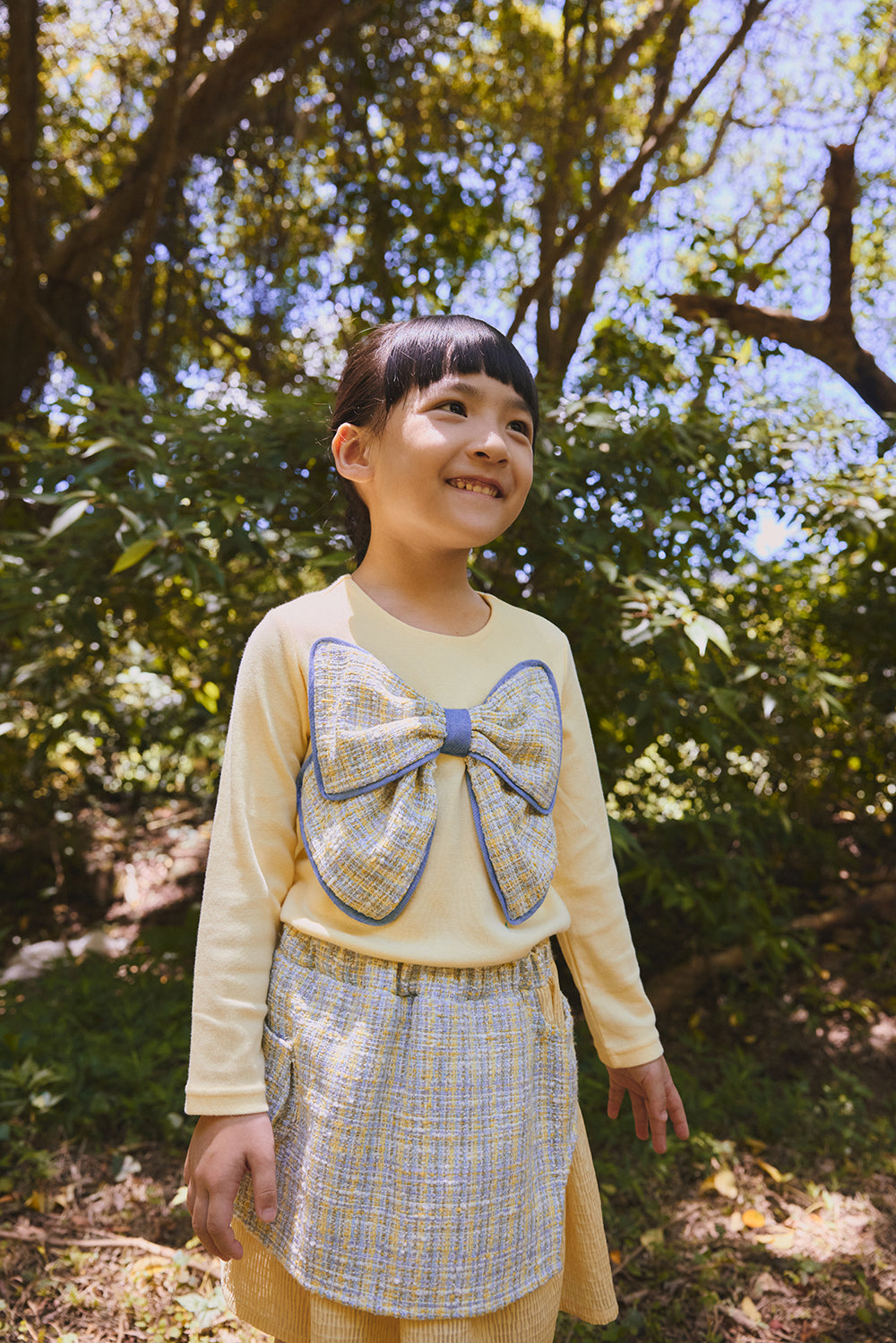 取消大貨製作【予約商品】Luxuryコレクション:Starry Gardenツイードキュロットスカート