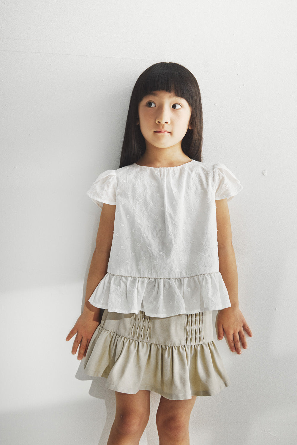 【予約商品】Luxury コレクション:Lumi ペタルスリーブトップス