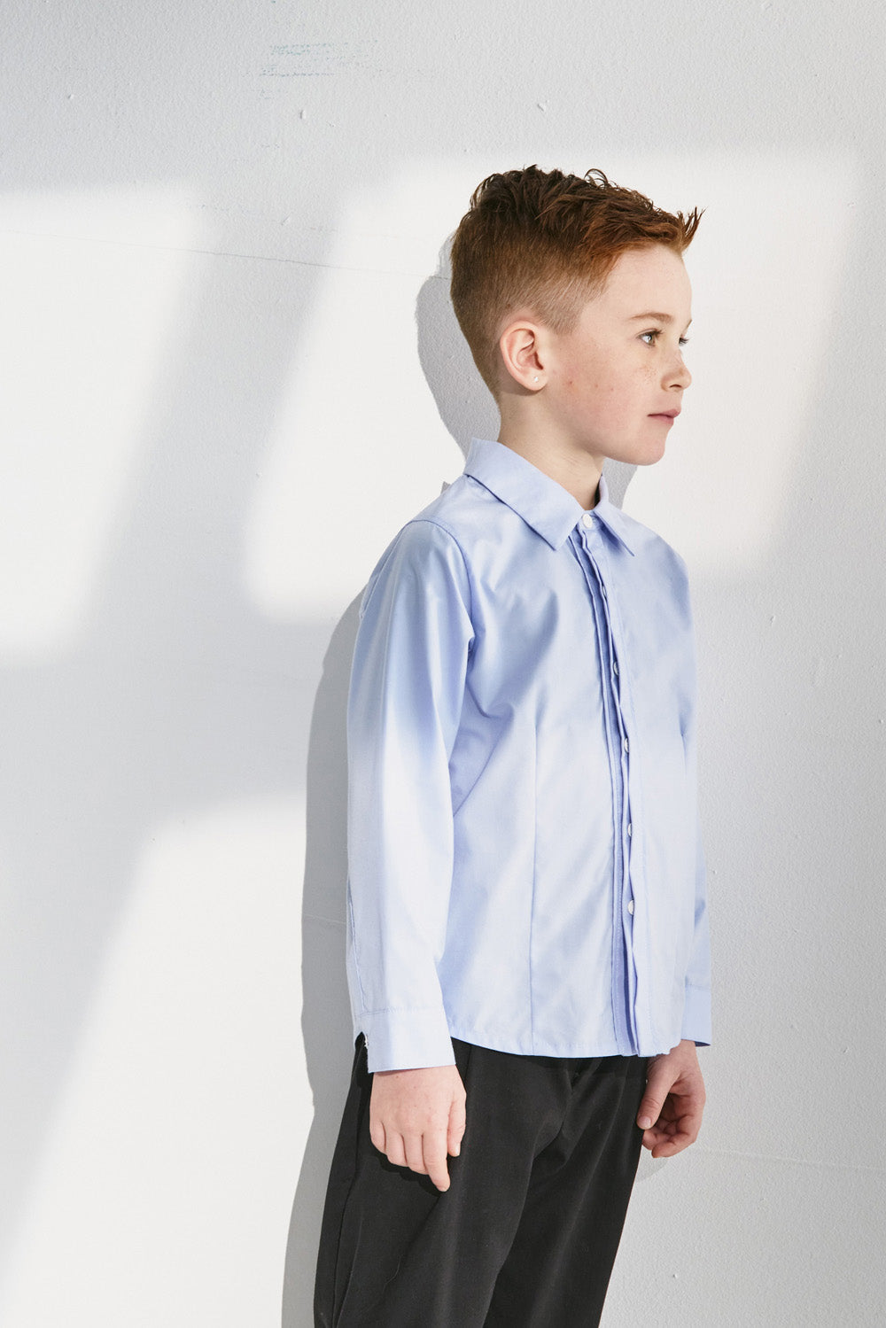 【予約商品】Luxury コレクション:Gentle Scholar プリーツ長袖シャツ