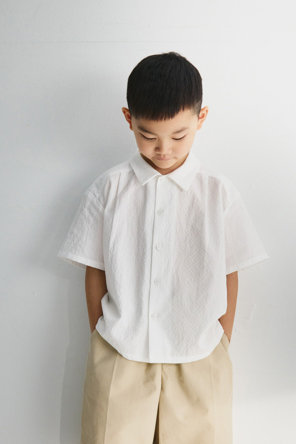 【予約商品】Luxury コレクション:Prep Style 半袖シャツ