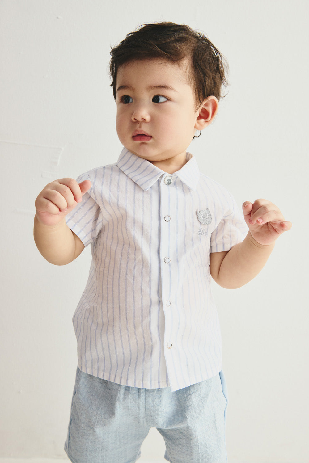 【予約商品】Main コレクション:Prep Stripe トライプシャツ