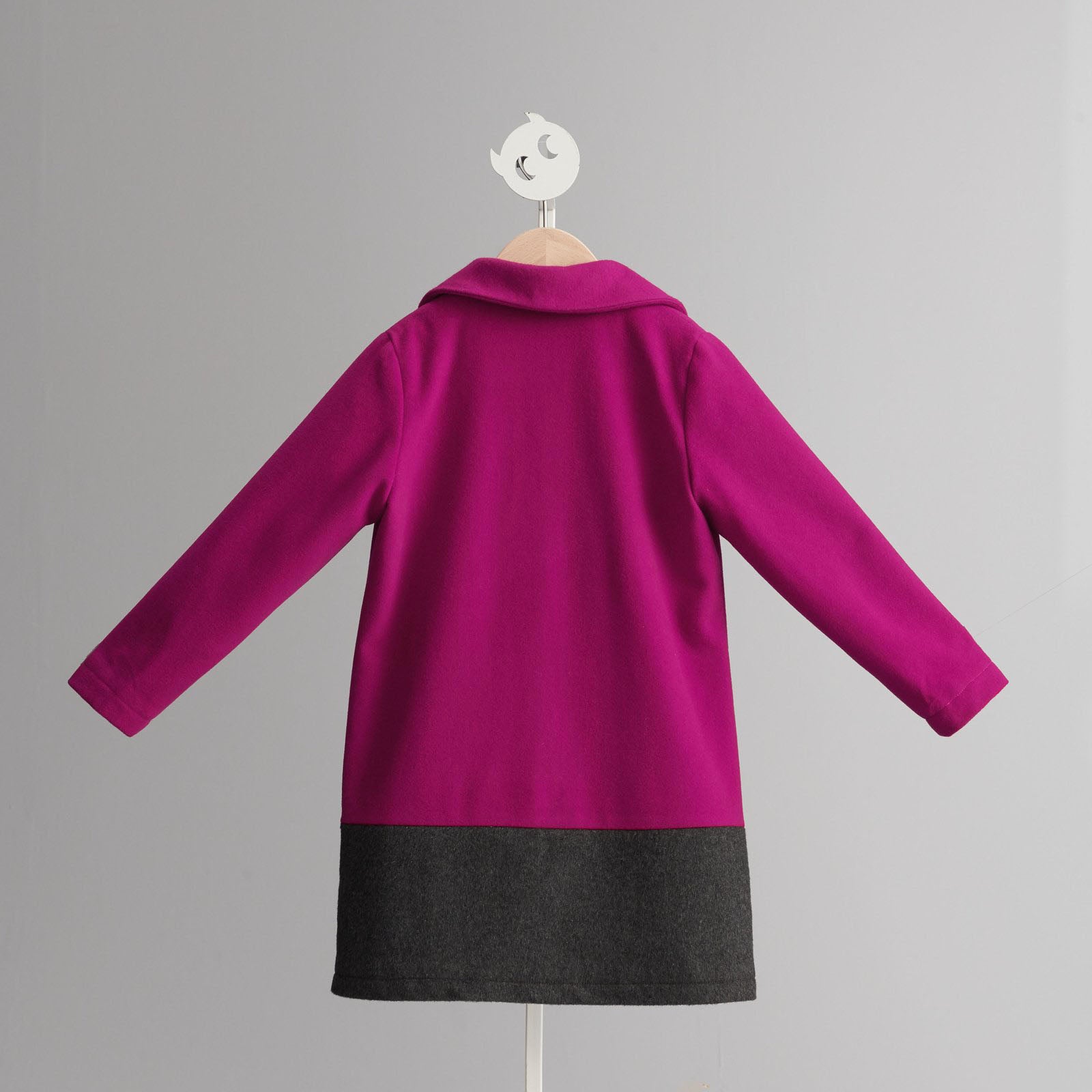 Luxuryコレクション - バイカラーウールコート