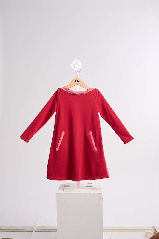 シャンソン・ブルーミングカラーワンピース