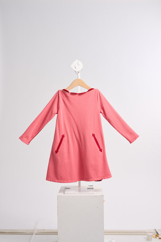 シャンソン・ブルーミングカラーワンピース