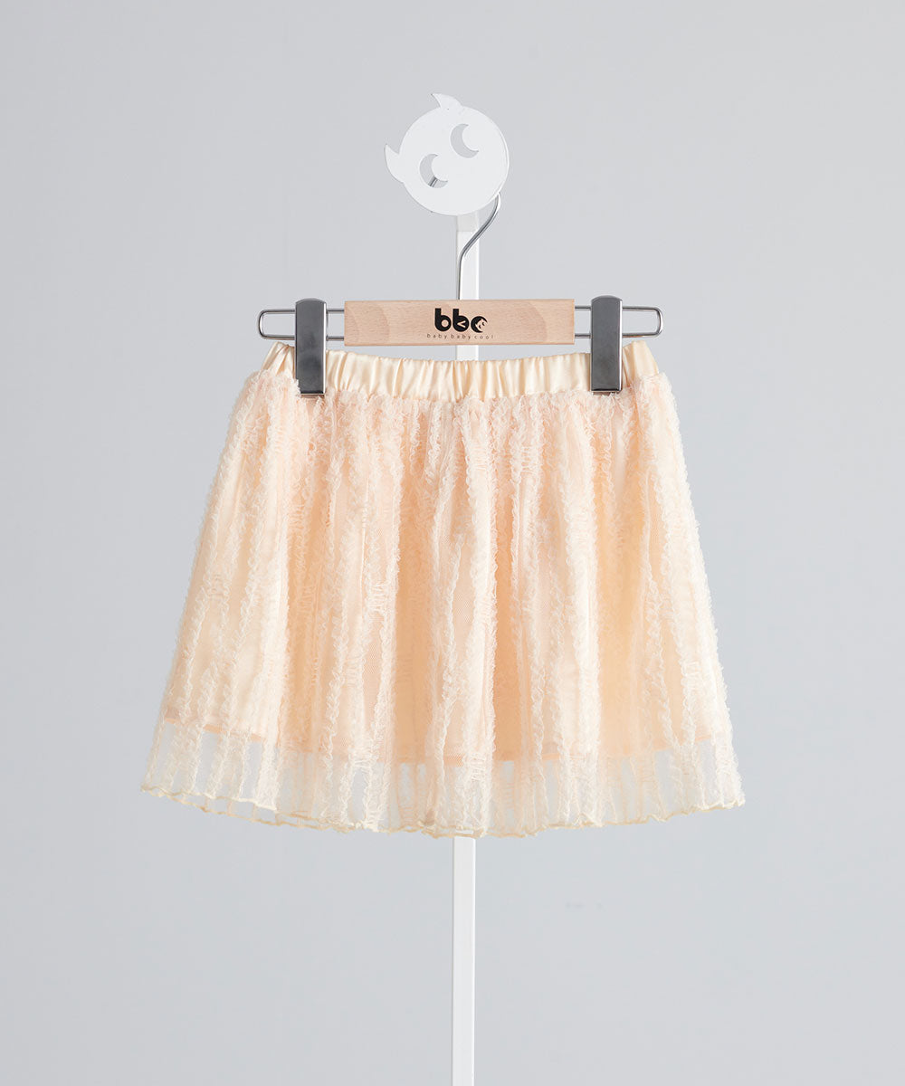 Luxuryコレクション- 夢みるフレンチレースシフォンスカート