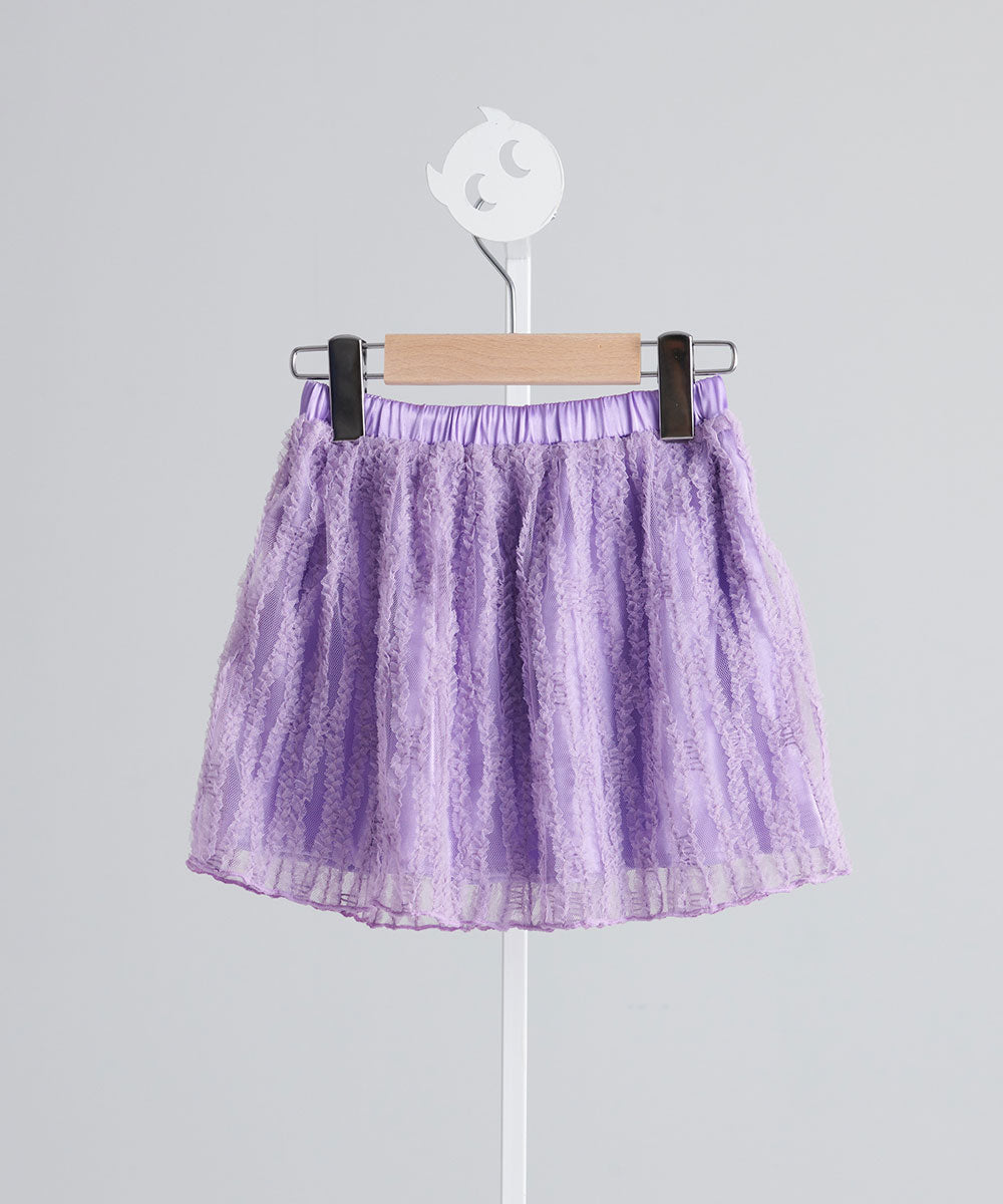 Luxuryコレクション- 夢みるフレンチレースシフォンスカート