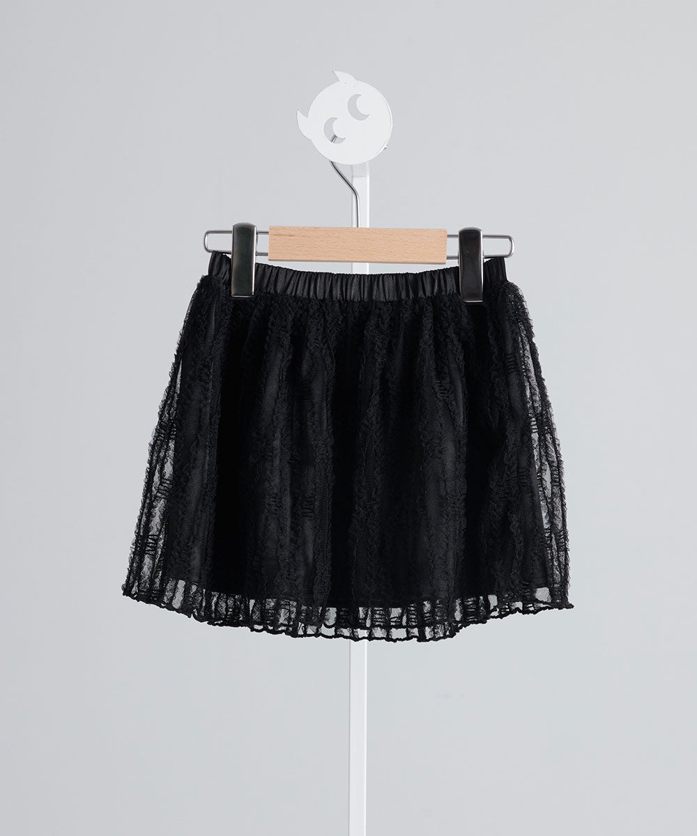 Luxuryコレクション- 夢みるフレンチレースシフォンスカート