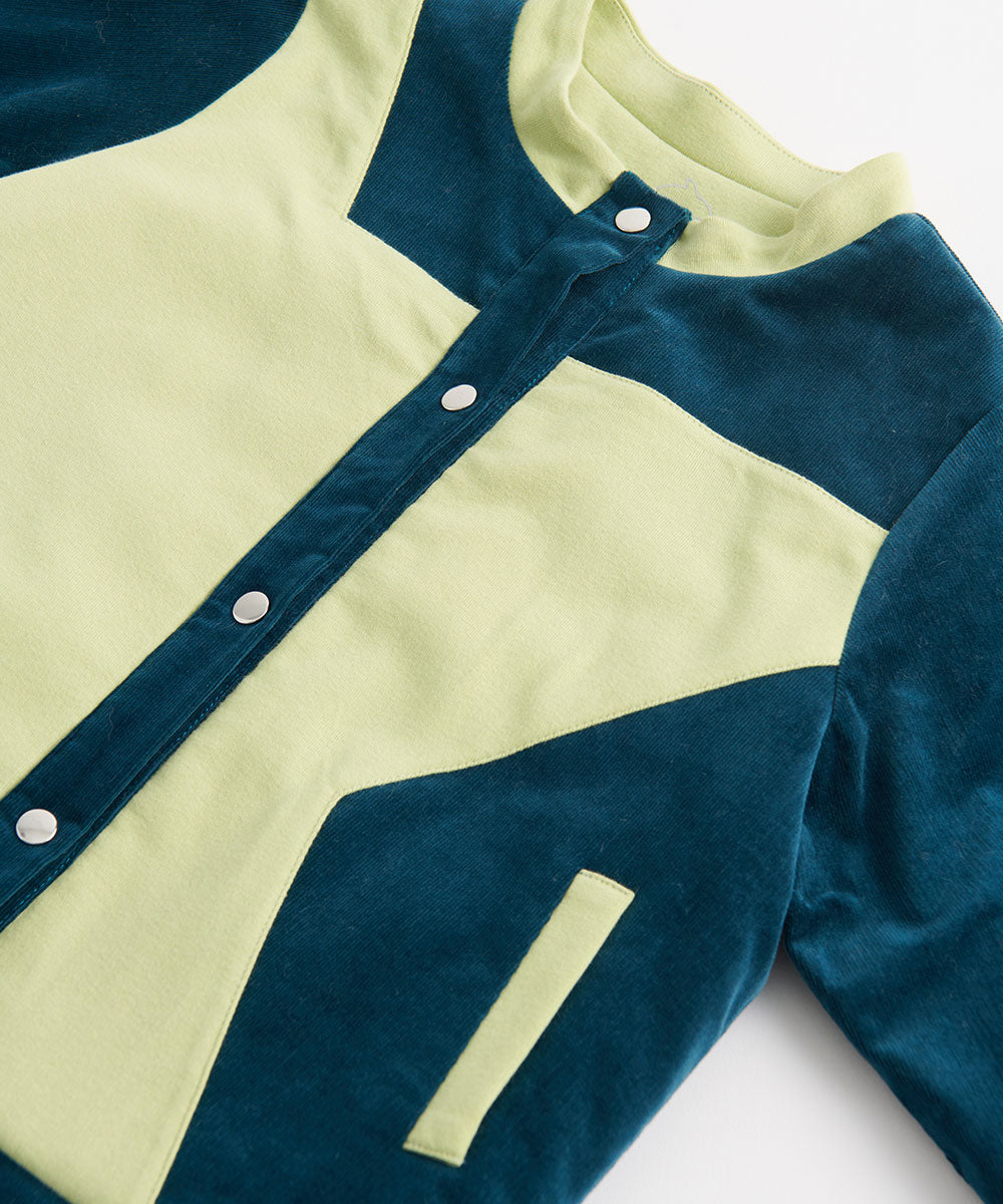 Luxuryコレクション - ブリットポップスター・バイカラージャケット