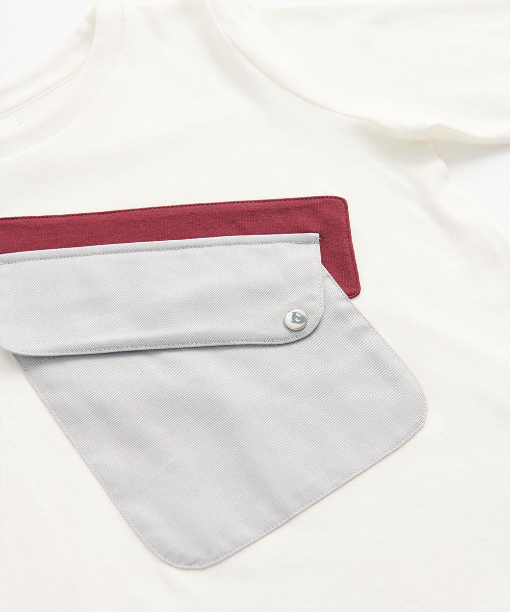 キングサイズポケットパッチワークトップ