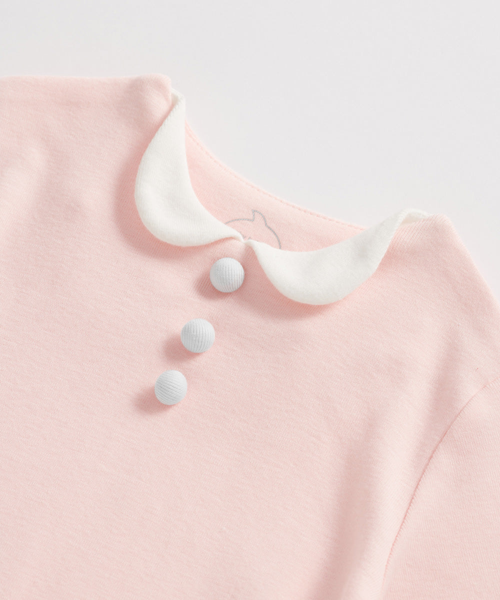 エレガントタイニーカラーロンパース