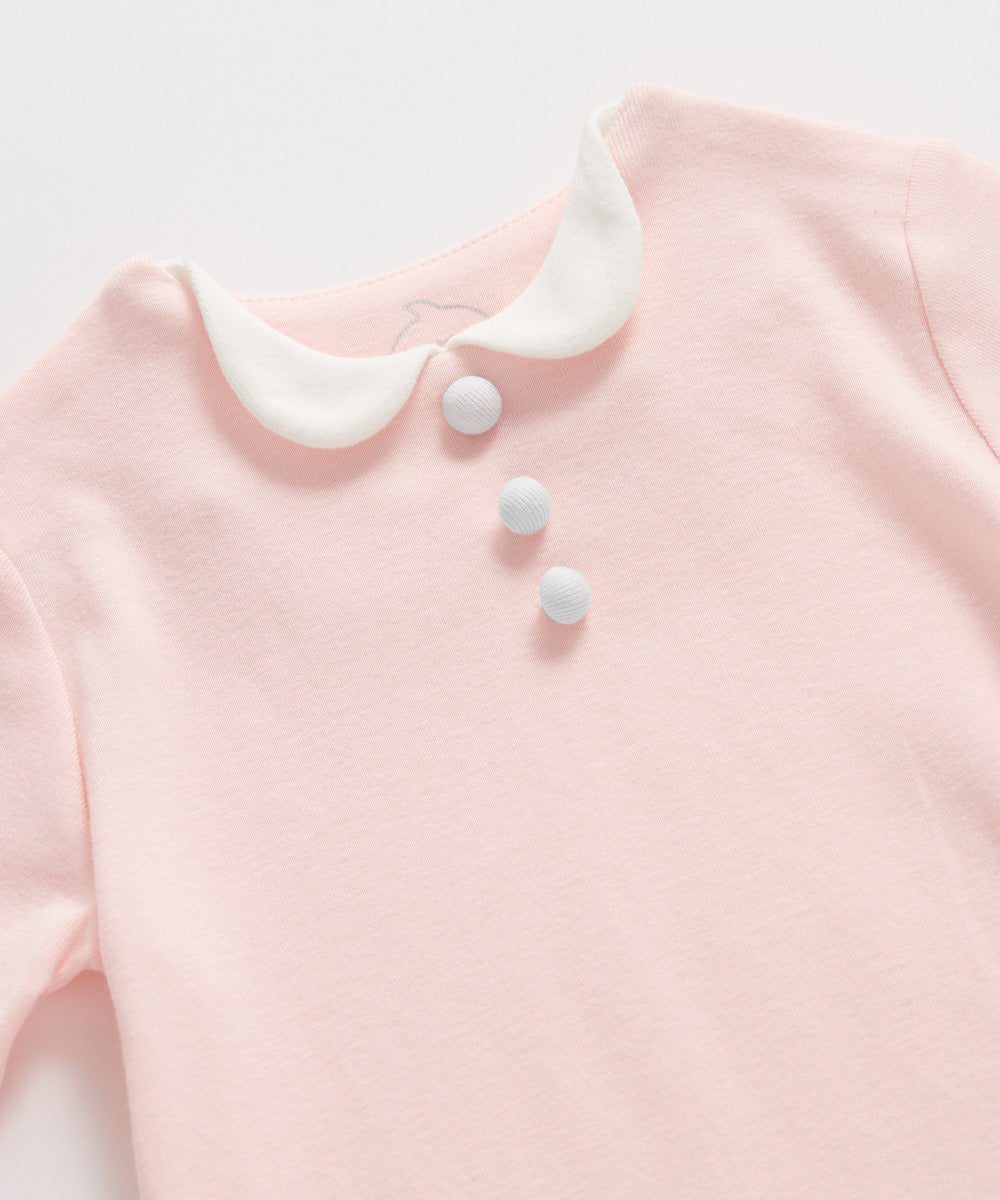 エレガントタイニーカラーロンパース