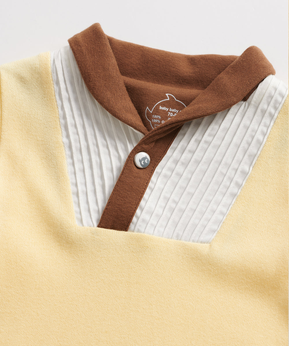 シュヴァリエのベルベットロンパース