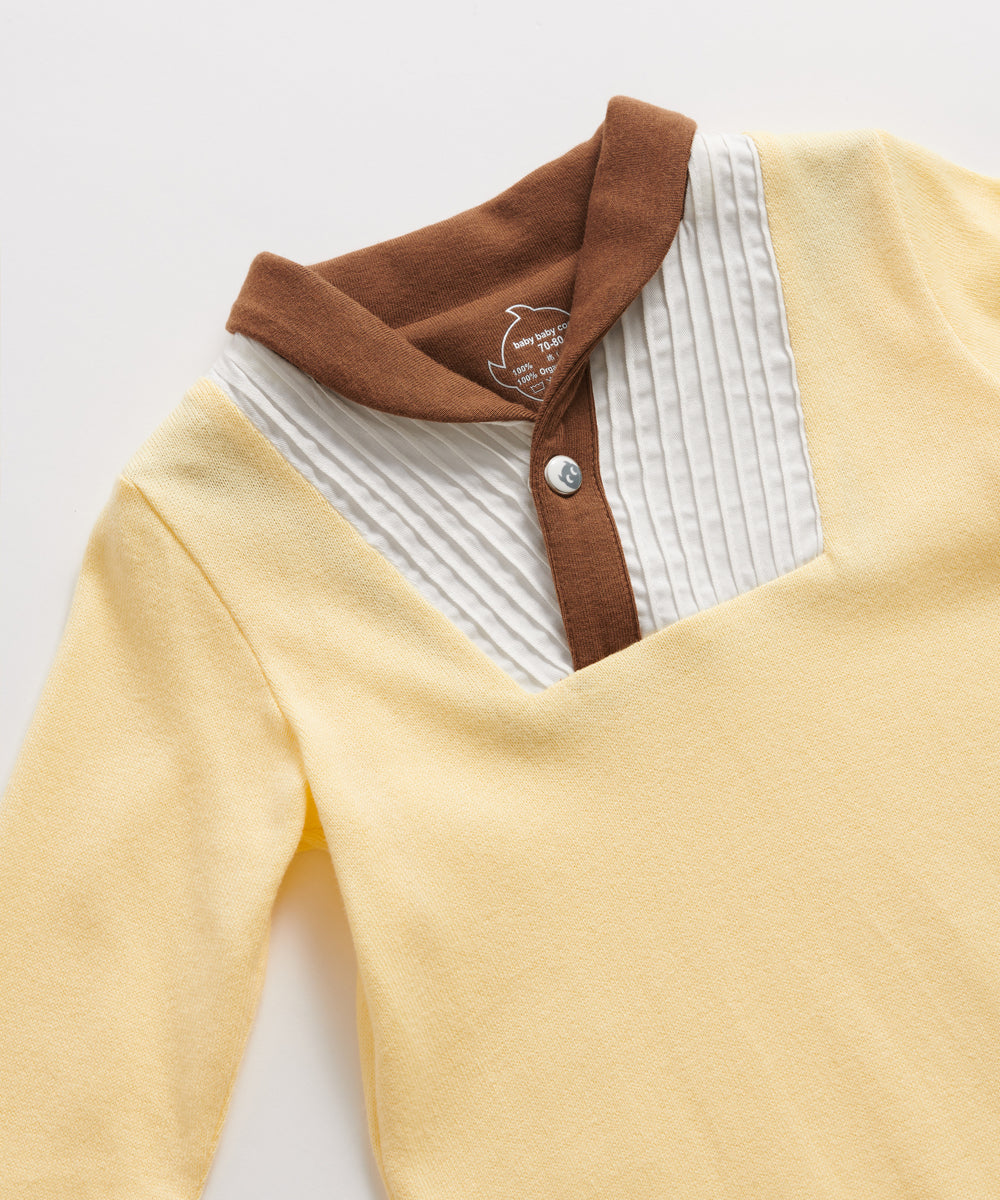 シュヴァリエのベルベットロンパース