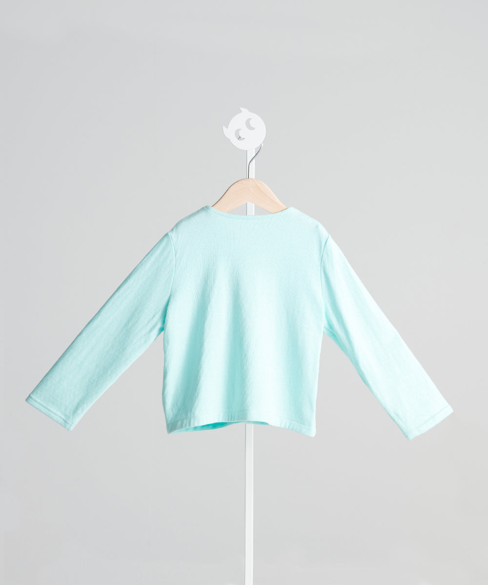 わた雲スカラップカラーカーディガン