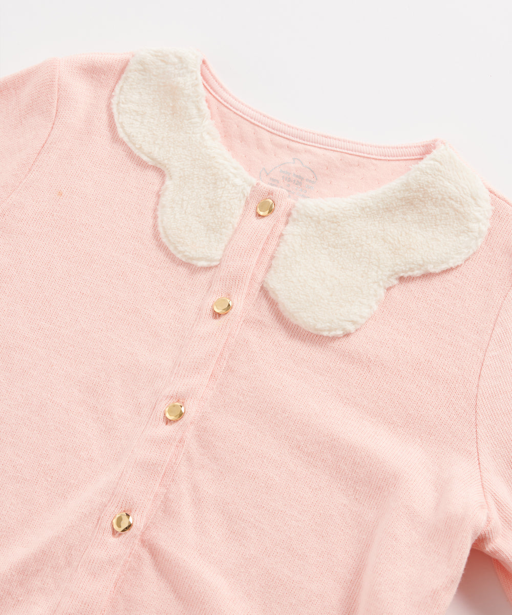 わた雲スカラップカラーカーディガン