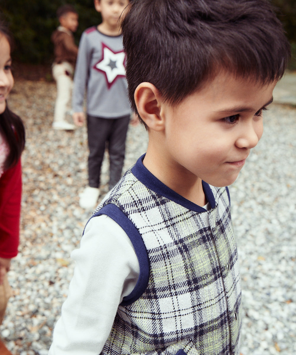 Luxuryコレクション - スコットランドチェックベスト