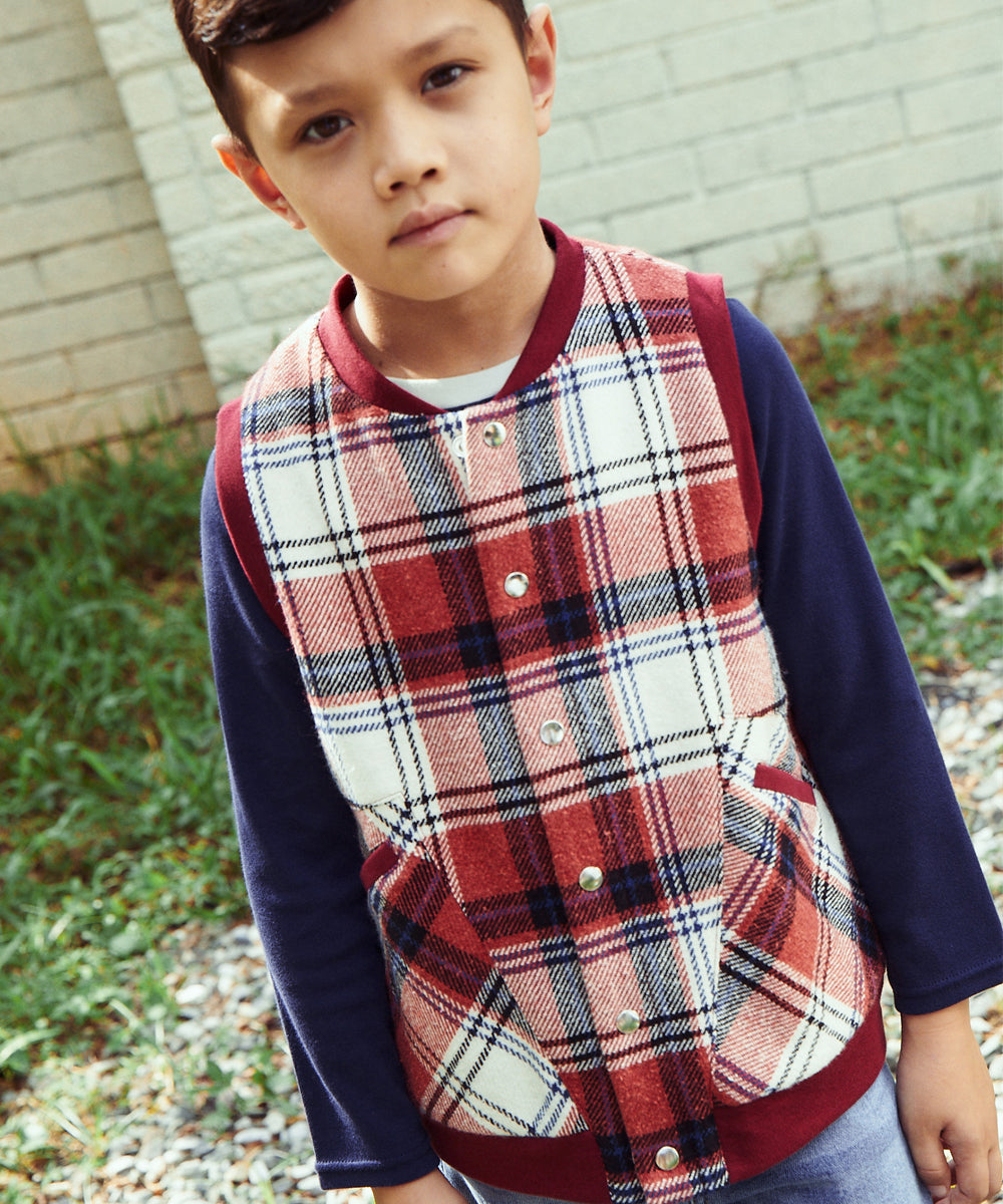 Luxuryコレクション - スコットランドチェックベスト