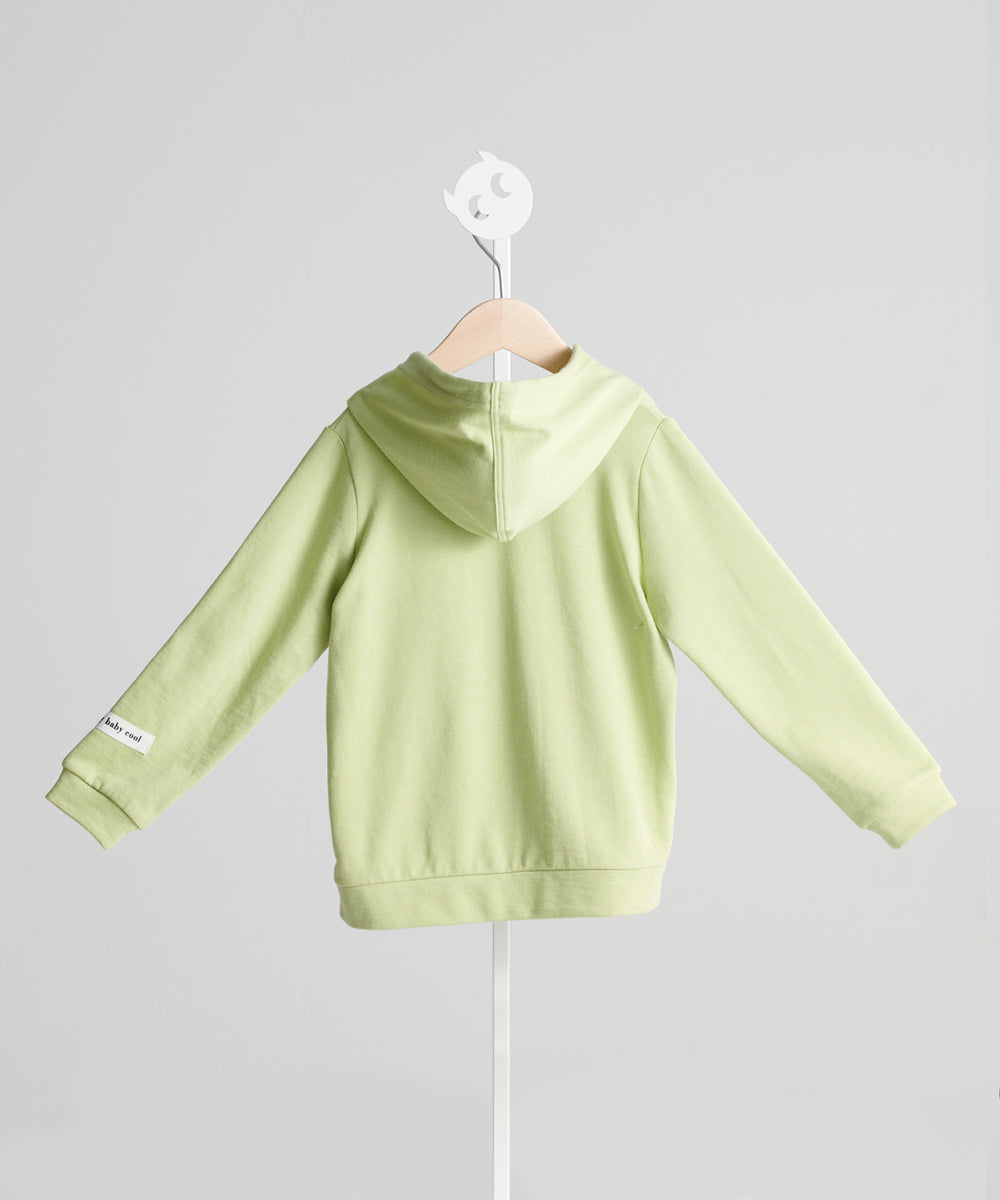 bbcロゴ入りテープパーカー