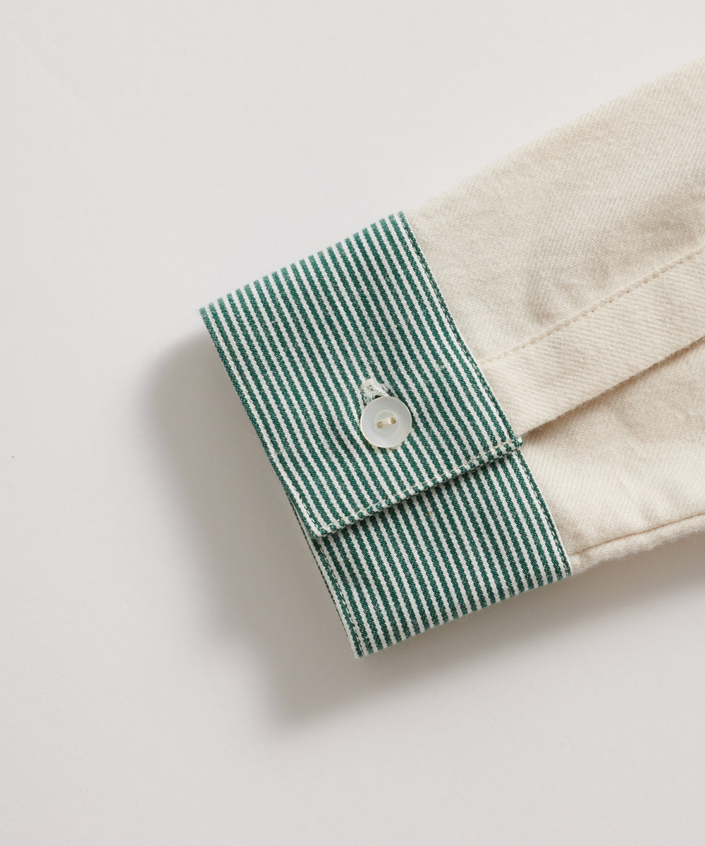 Luxuryコレクション - ジオメトリックパッチワークシャツ