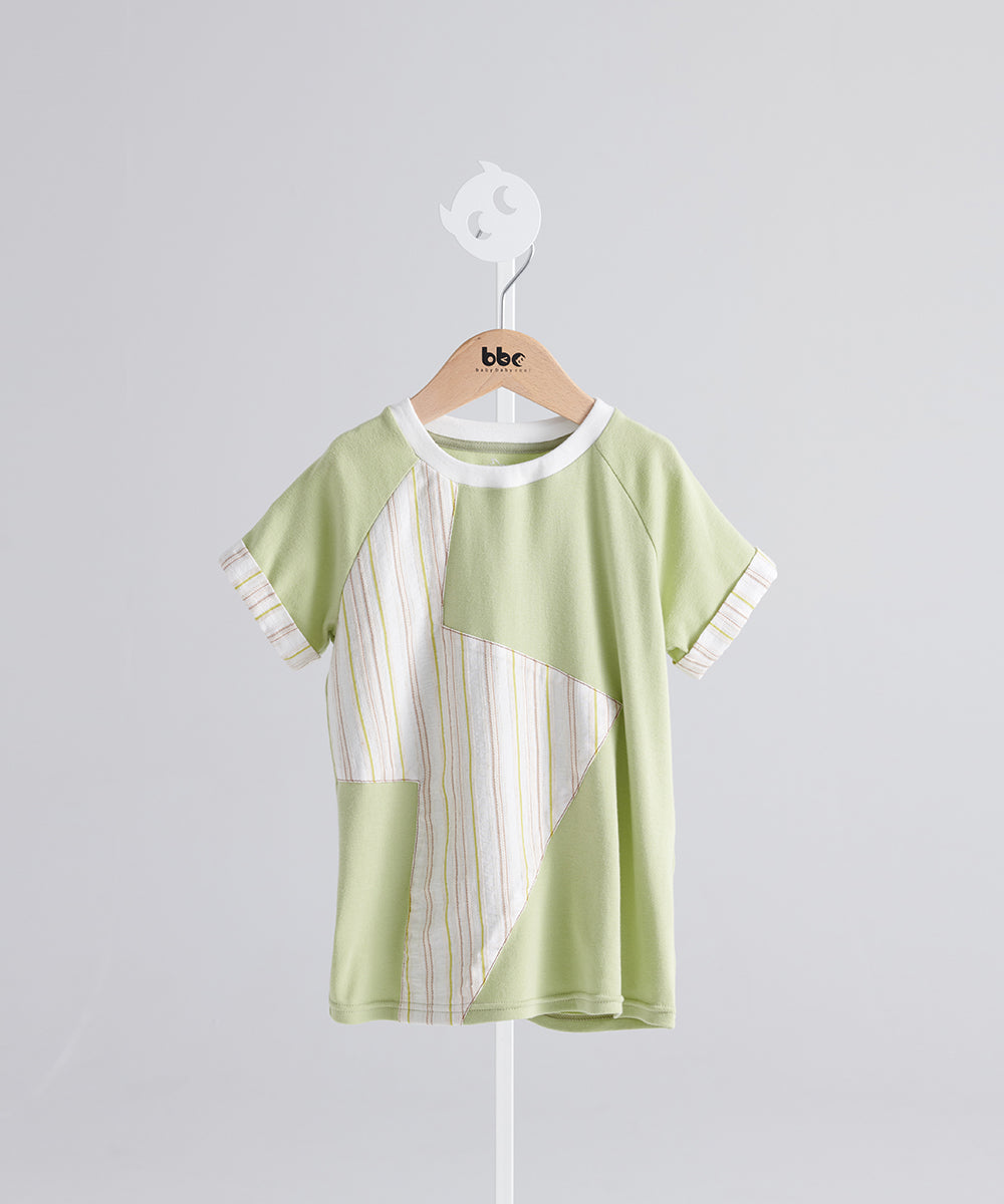 サマーデイズフラッシュ・パッチワークTシャツ