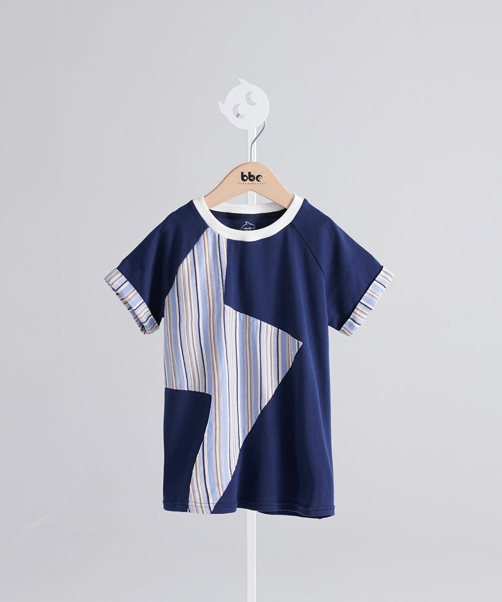 サマーデイズフラッシュ・パッチワークTシャツ